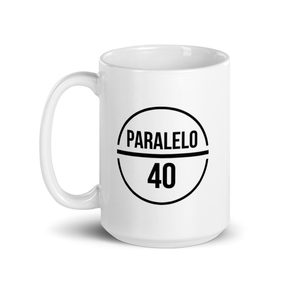 Taza blanca brillante p40